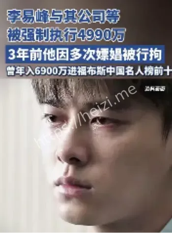 李易峰强制执行