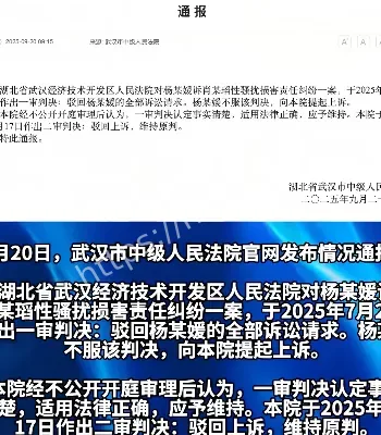 杨景媛上诉被驳回