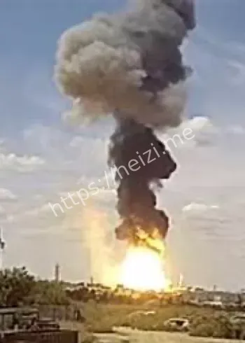 阿尔法火箭测试爆炸蘑菇云