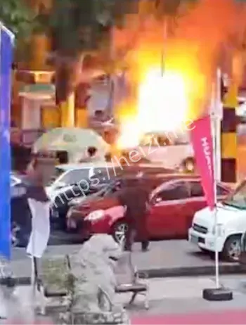 城市施工不当引发爆炸