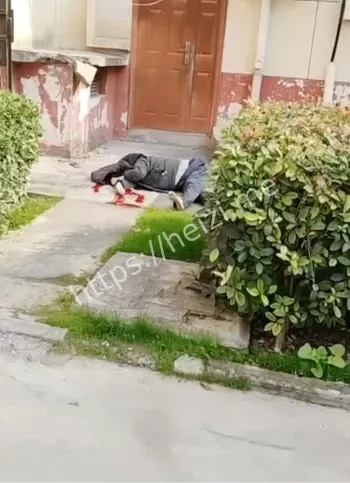 男子高楼坠亡惨状