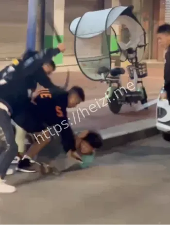 持械街头斗殴受伤