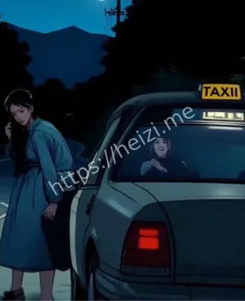 黄发卡女人上车