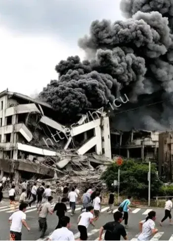 金山广场花园黑影